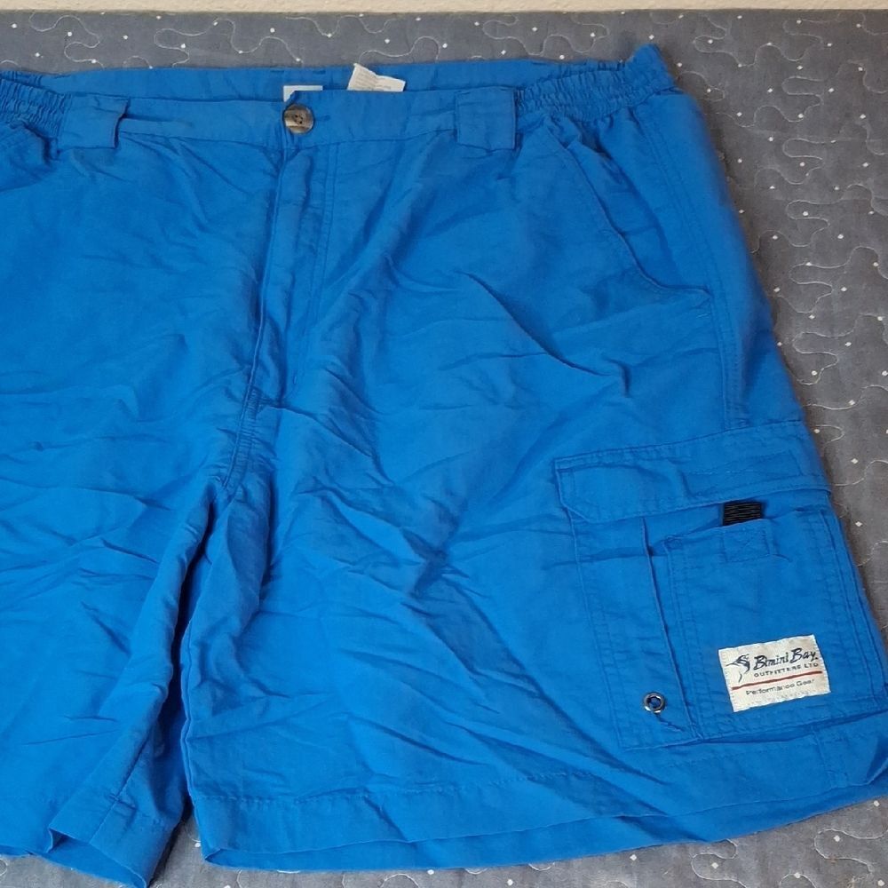 Bimini Bay Blue Cargo Shorts size 42
